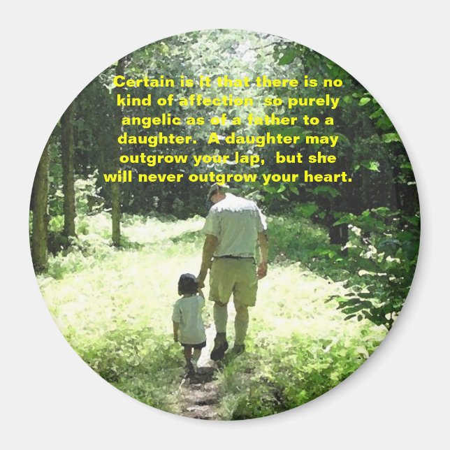 Imán Magnate padre e hija (Frente)