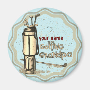 Imán Magnate para el abuelo de golf