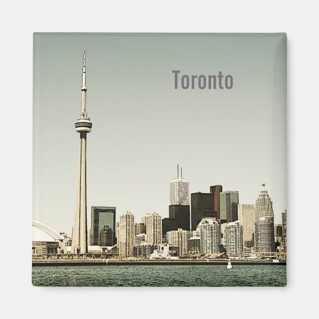 Imán Magnate para el skyline de Toronto (Frente)