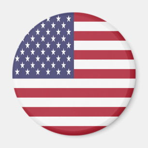 Imán Magnate Patriótico Americano de Bandera de Estados
