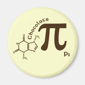 Imán Magnate Pi De Chocolate Pi Day