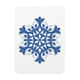 Imán Magnate Premium Blue Snowflake