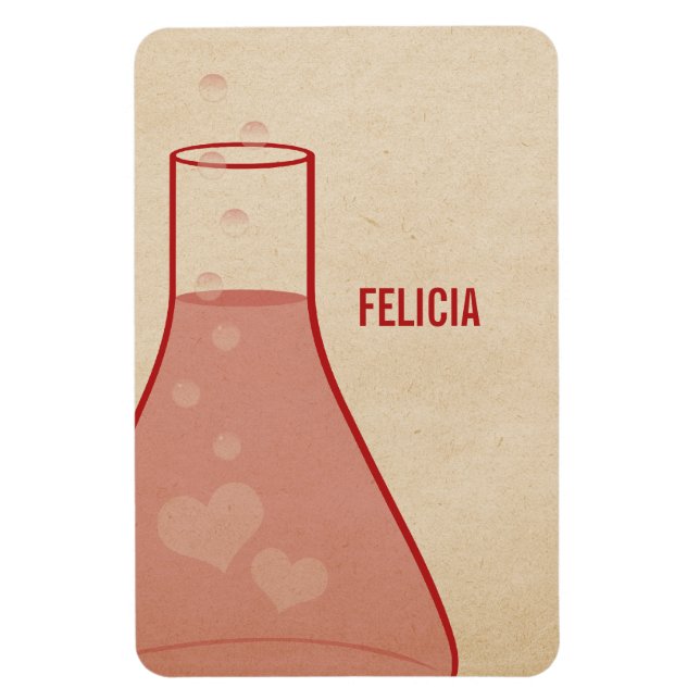 Imán Magnate Premium de Beaker, rojo (Vertical)