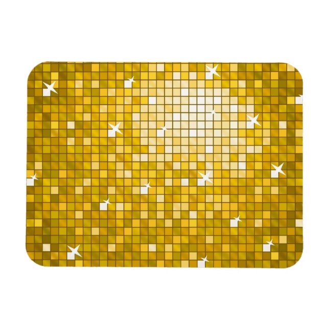 Imán Magnate premium Disco Tiles "Gold" (Horizontal)