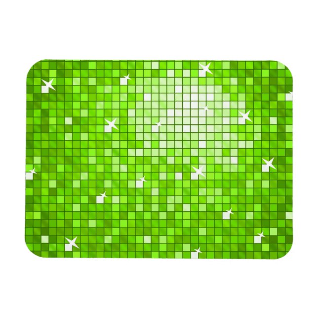 Imán Magnate premium Disco Tiles Green (Horizontal)