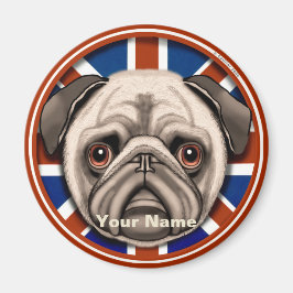 Imán Magnate Pug de Inglaterra