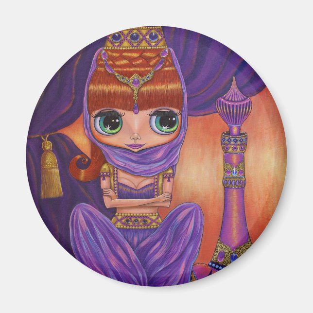 Imán Magnate Purple Genie (Frente)