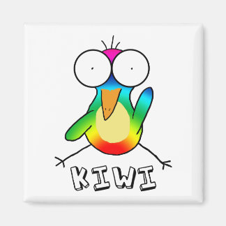 Imán Magnate Rainbow Kiwi