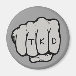 Imán Magnate redondeado de puño TKD