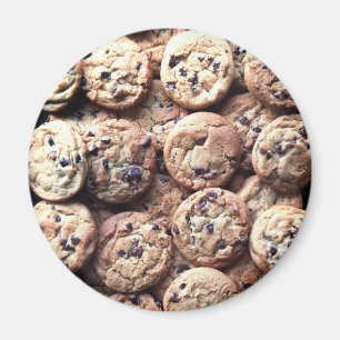 Imán Magnate redondo de galletas de chocolate