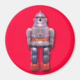 Imán Magnate redondo de robots de juguete japonés