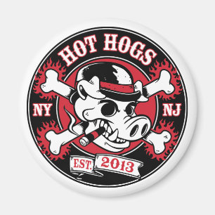 Imán Magnate redondo Hot Hogs™