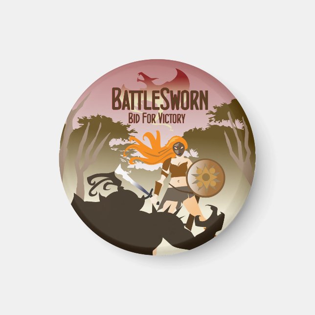 Imán Magnate redondo para cámaras de seguridad (Frente)