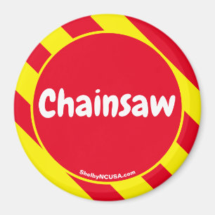 Imán Magnate Rojo/Amarillo de Chainsaw