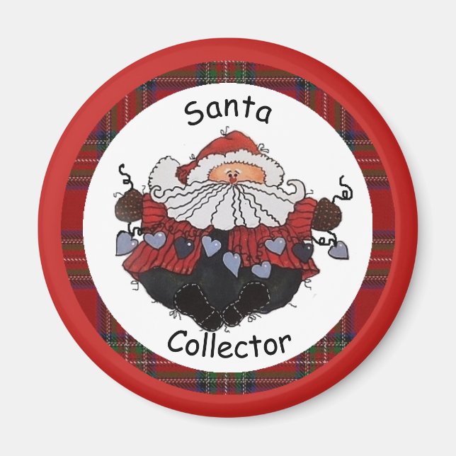 Imán Magnate Santa Collector (Frente)