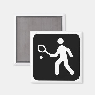 Imán Magnate Símbolo de tenis