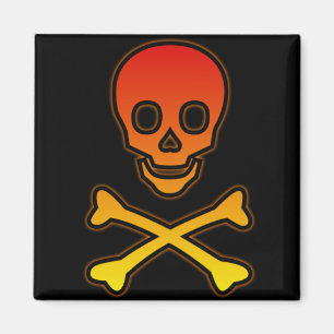 Imán Magnate Skull/Crossbone
