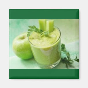 Imán Magnate Smoothie de la manzana verde