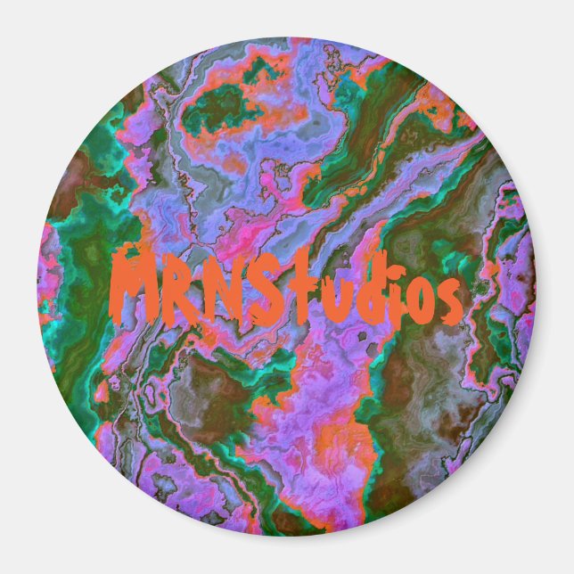 Imán Magnate Sour Marble (Frente)