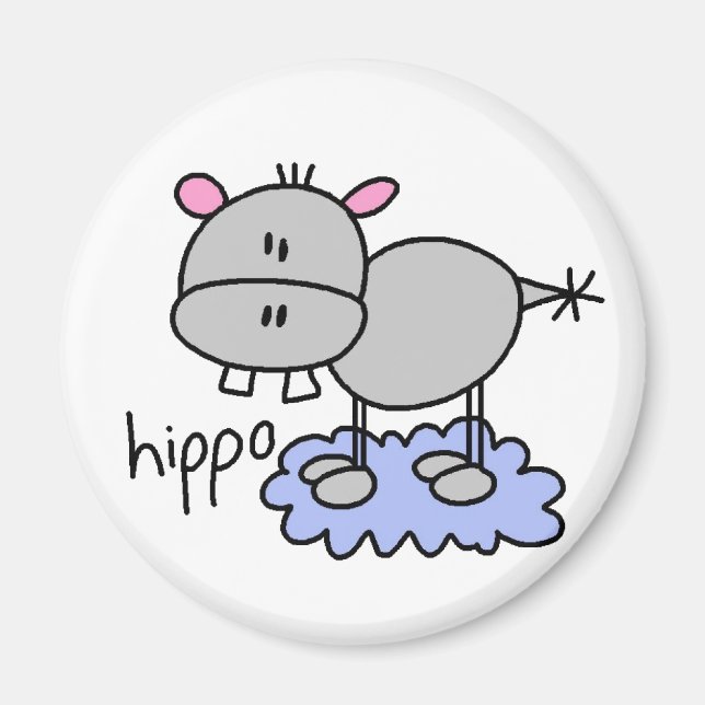 Imán Magnate Stick Hippo (Frente)