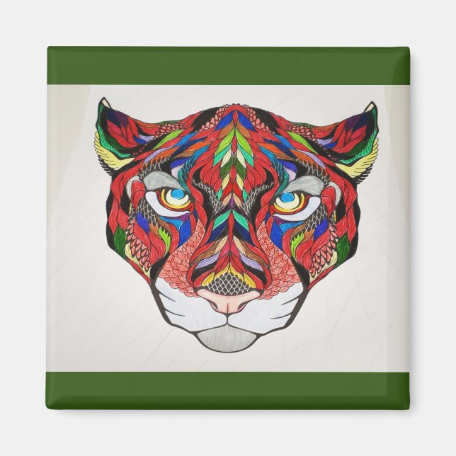 Imán Magnate Tiger (Frente)