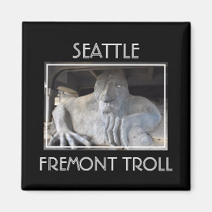 Imán Magnate Troll de Seattle Fremont