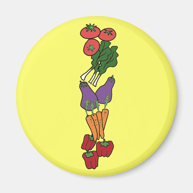 Imán Magnate Veggies (Frente)