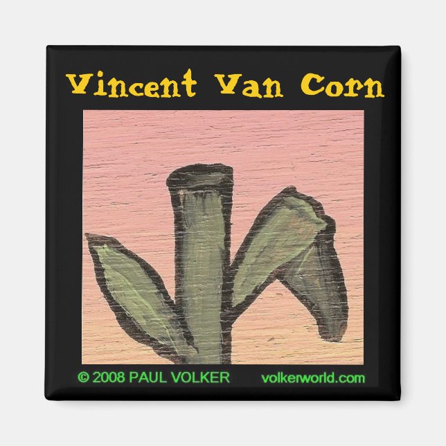 Imán Magnate Vincent Van Corn $3.00 (Frente)