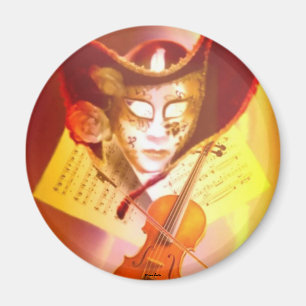 Imán Magnate Violinista de Venecia