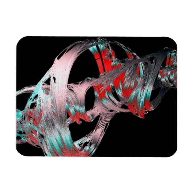 Imán Magnate Vortex Doble Arcoiris (Horizontal)