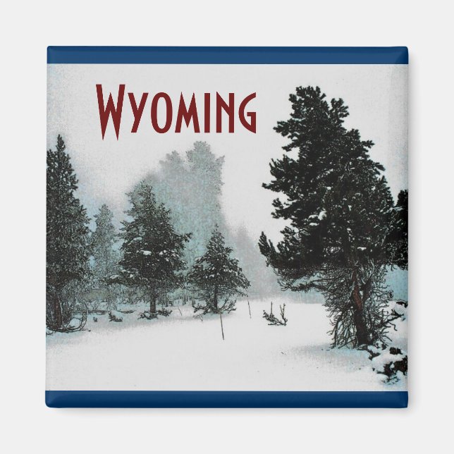 Imán Magnate Wyoming (Frente)