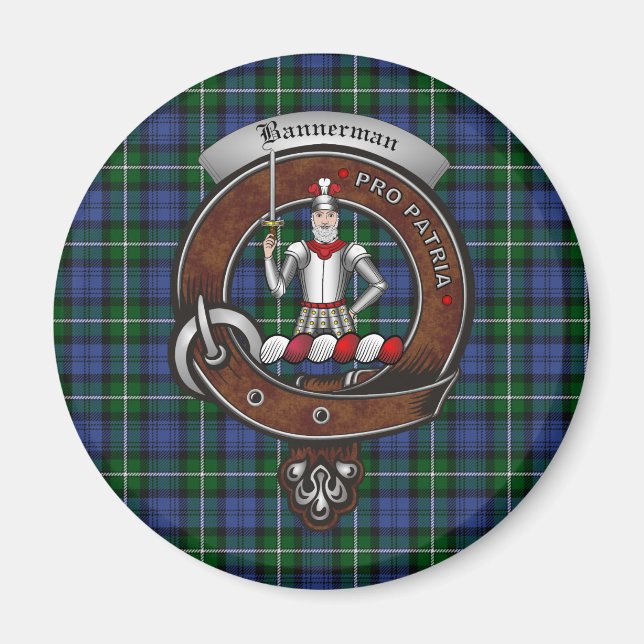 Imán Magnates Bannerman Clan Badge (Frente)
