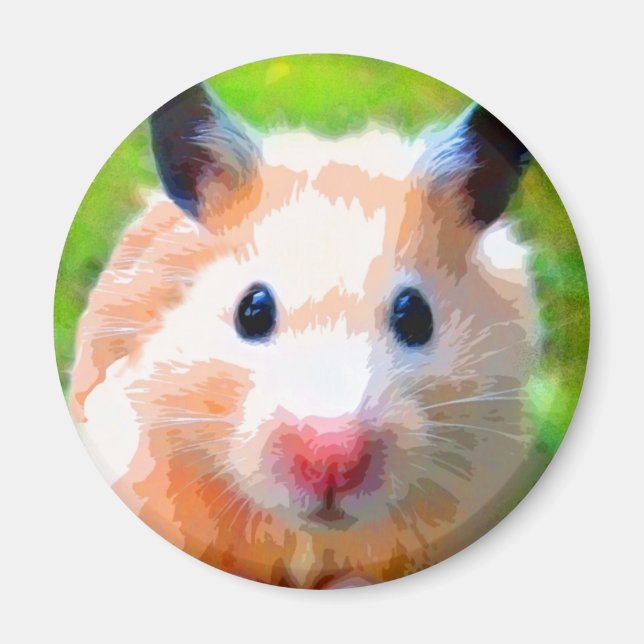 Imán Magnates de Adoración (Hamster) (Frente)