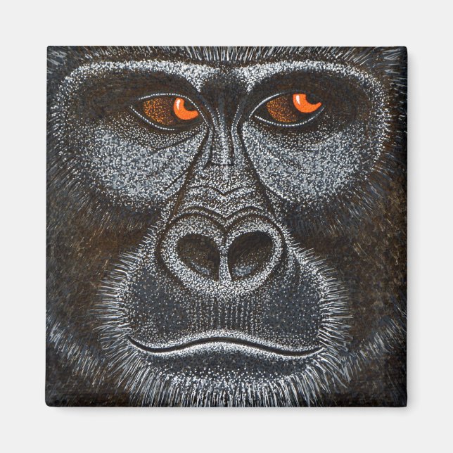 Imán Magnates de animales de África (Frente)