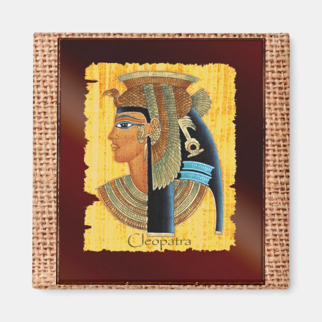 Imán Magnates de arte egipcio "Cleopatra" (Frente)