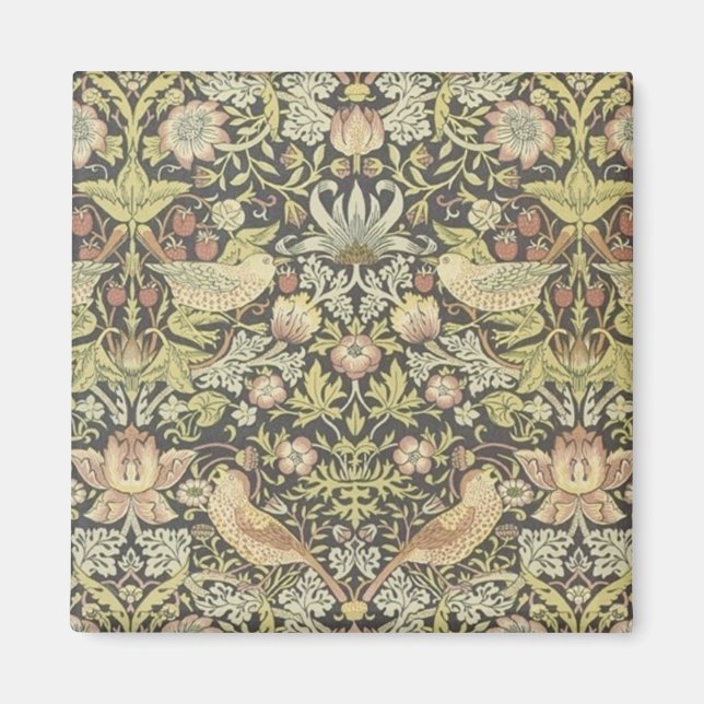 Imán Magnates de Arte William Morris (Frente)