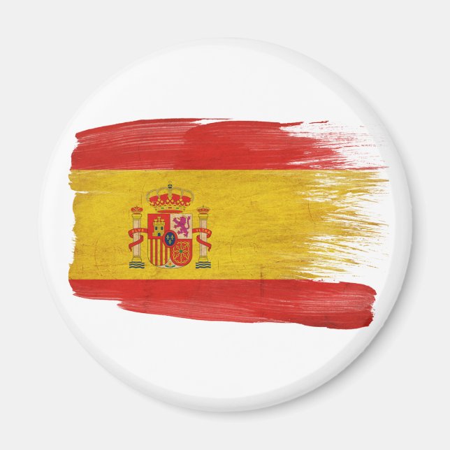 Imán Magnates de Bandera de España (Frente)