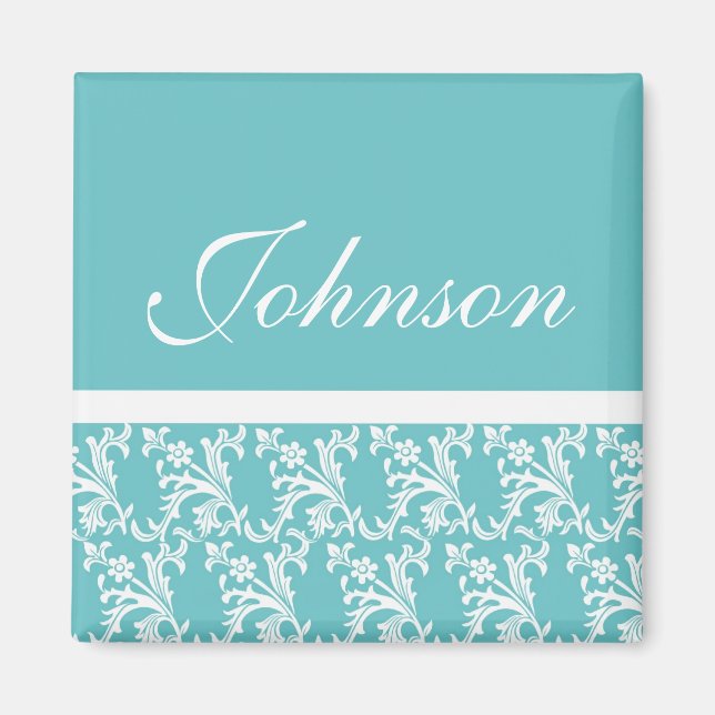 Imán Magnates de boda personalizados (Frente)