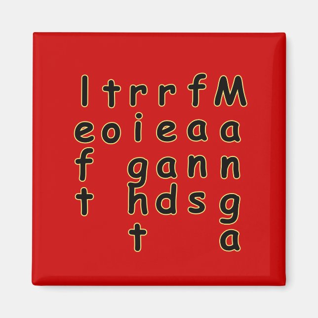 Imán Magnates de Chiste para fans de la Manga de Otaku (Frente)