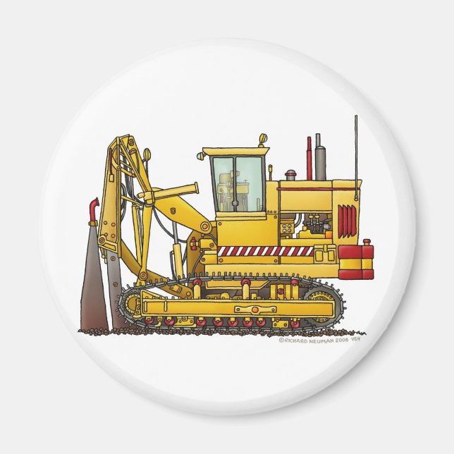 Imán Magnates de construcción de máquinas de balanceo (Frente)