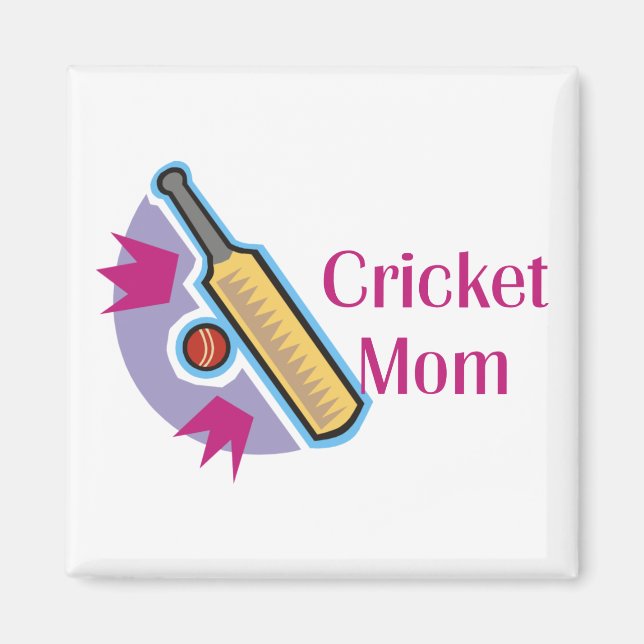Imán Magnates de cricket Mom (Frente)