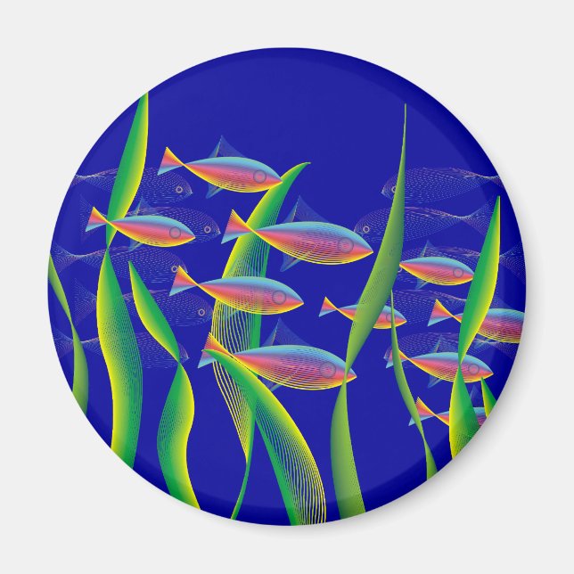 Imán Magnates de fondo marino (Frente)