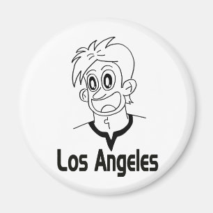 Imán Magnates de Los Ángeles Boy (Línea Negra)