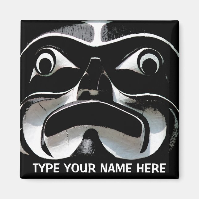 Imán Magnates de Nevera de Vancouver Souvenirs personal (Frente)