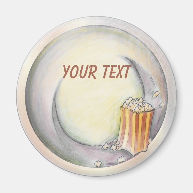 Imán Magnates de palomitas (Frente)