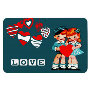 Imán Magnates de regalo El día de San Valentín para niñ