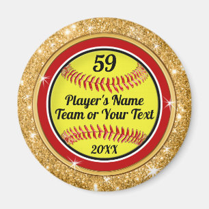 Imán Magnates de Softball personalizados a granel o en