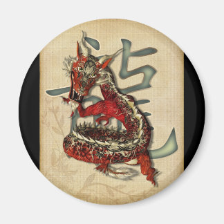 Imán Magnates del Dragón Rojo Chino