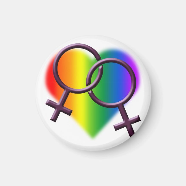 Imán Magnates del Orgullo Gay Lesbianas Aman Regalos pa (Frente)