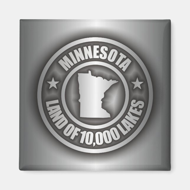 Imán Magnates "Minnesota Steel" (Frente)